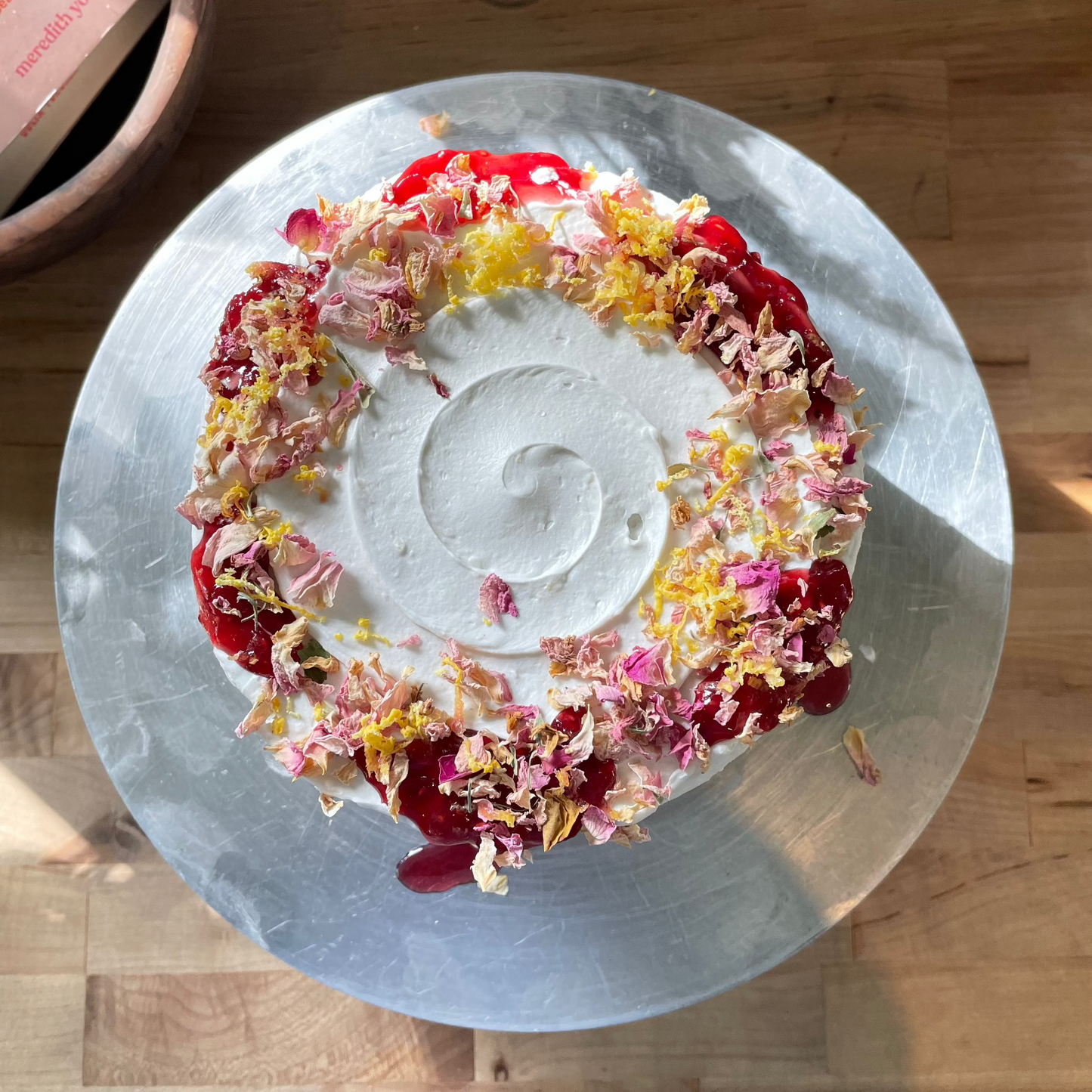 Custom Vanilla Cake