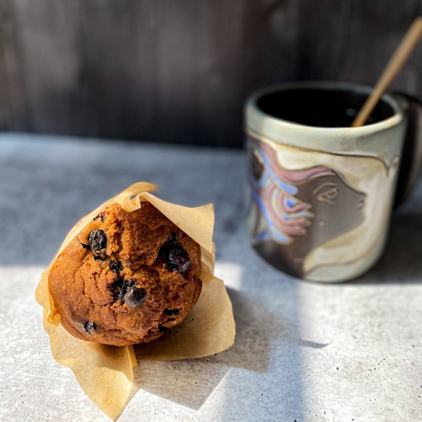 Blueberry Lemon Muffin