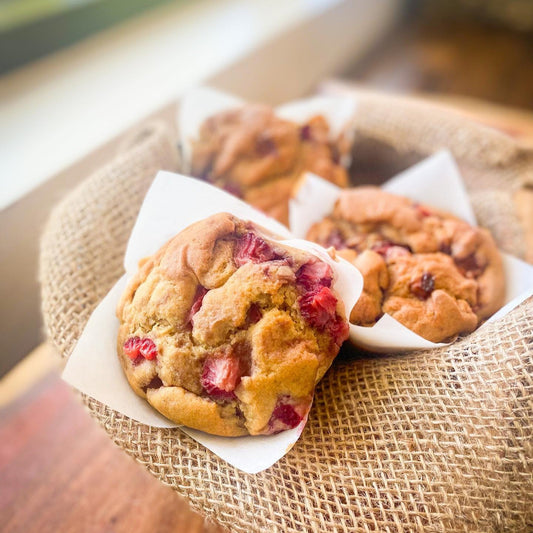 Strawberry Lemon Muffin
