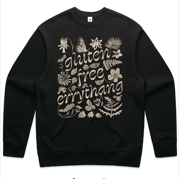 Gluten Free Dairy Free Errythang Crew Neck Sweatshirt