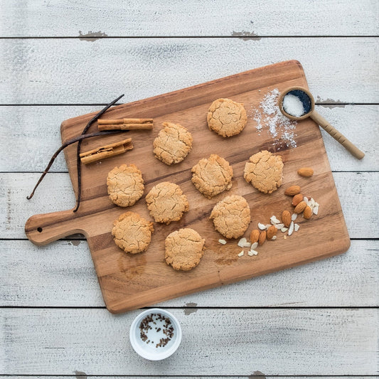 Orange Almond Coconut Cookies